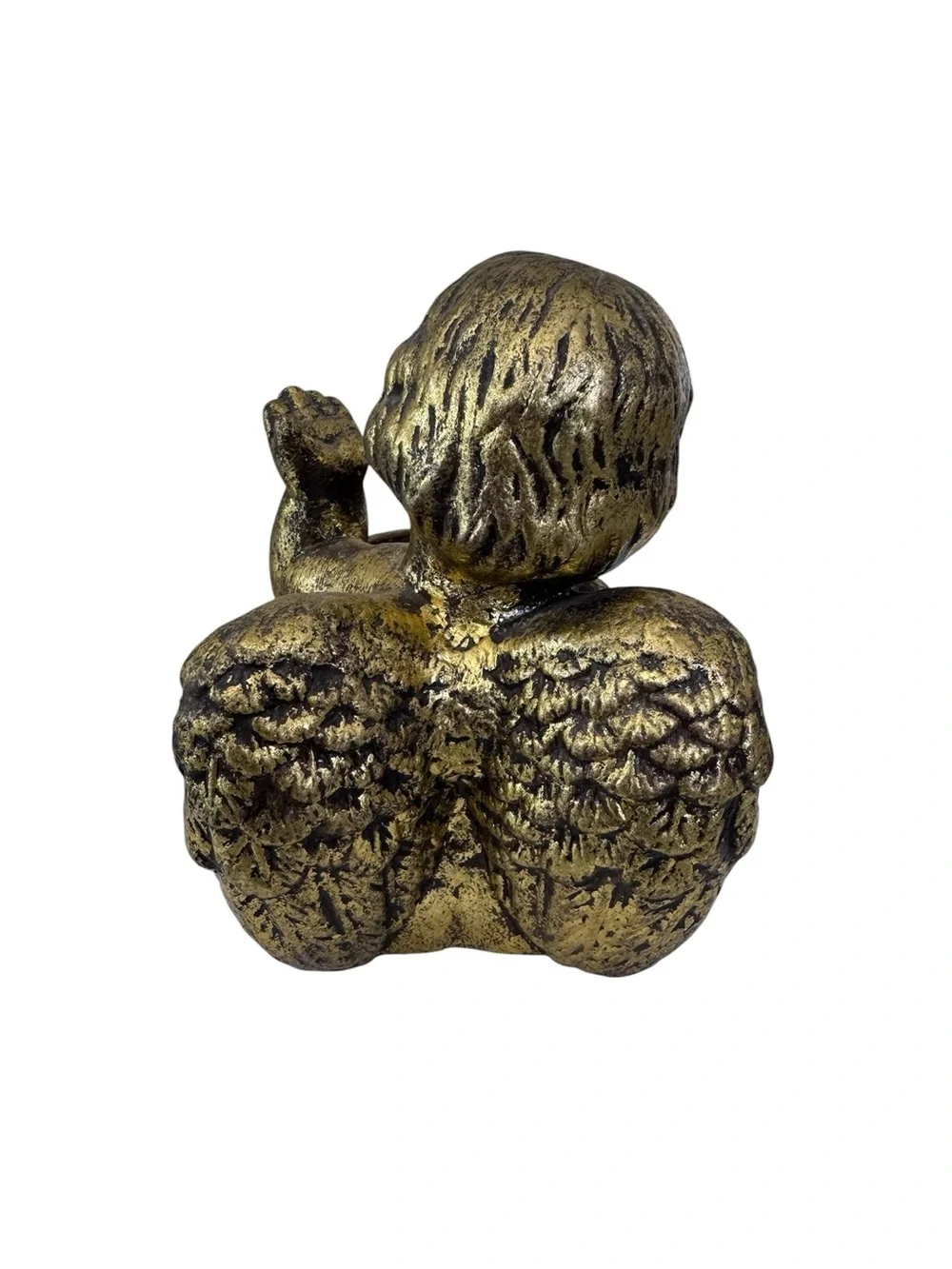 Vintage Style Gold Cherub Candle holder-Decorative Home Accent - Picture 5 of 11